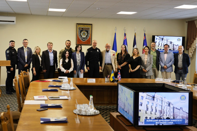 ЛьвДУВС розширює напрями співпраці з британськими колегами