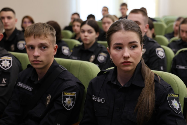 A documentary about the legendary Taras Bobanych was presented to Lviv State University of Internal Affairs cadets