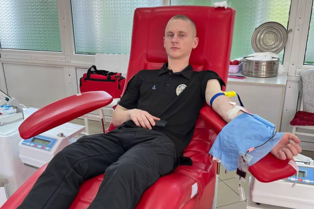 Стань донором задля порятунку життя: здобувачі освіти ЛьвДУВС доєдналися до важливої ініціативи