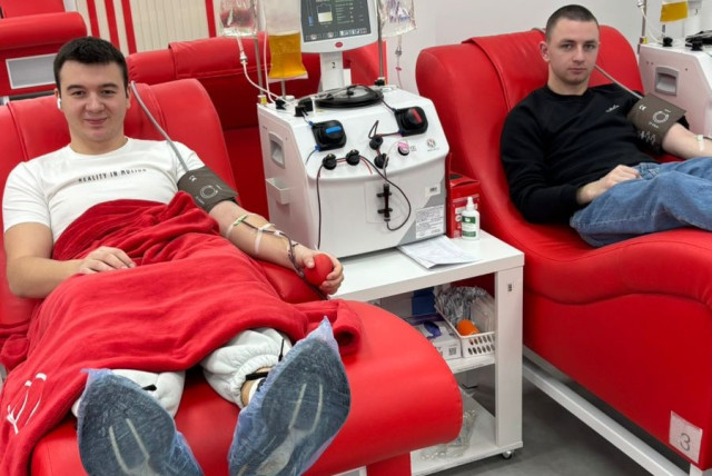 Курсанти ЛьвДУВС стали донорами плазми крові