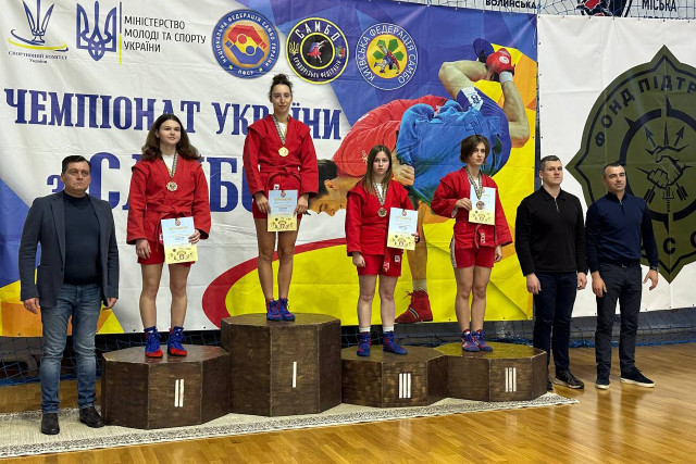 “Бронза” чемпіонату з самбо: курсантка ЛьвДУВС — серед найсильніших спортсменів України