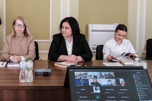 Представниці ЛьвДУВС взяли участь у дискусії про захист прав жінок в умовах воєнного стану