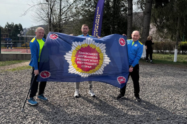 Представники ЛьвДУВС взяли участь у  навчально-тренувальних зборах з петанку для ветеранів війни