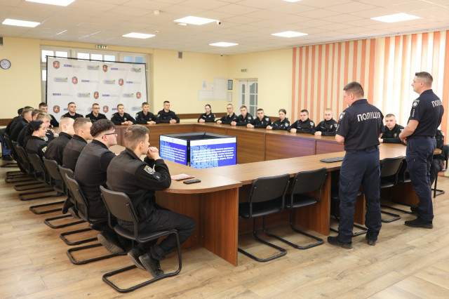 У ЛьвДУВС провели практичне заняття з безпеки дорожнього руху