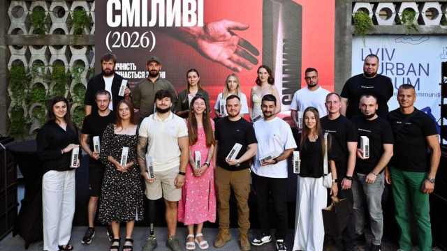 Працівник ЛьвДУВС, ветеран війни Володимир Сизоненко став переможцем премії «Сміливі 2026»