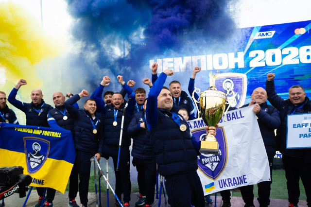 Львівська «Покрова АМП» – дворазові чемпіони України з ампфутболу в Суперлізі